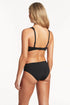 Sea Level Scalloped Longline Tri